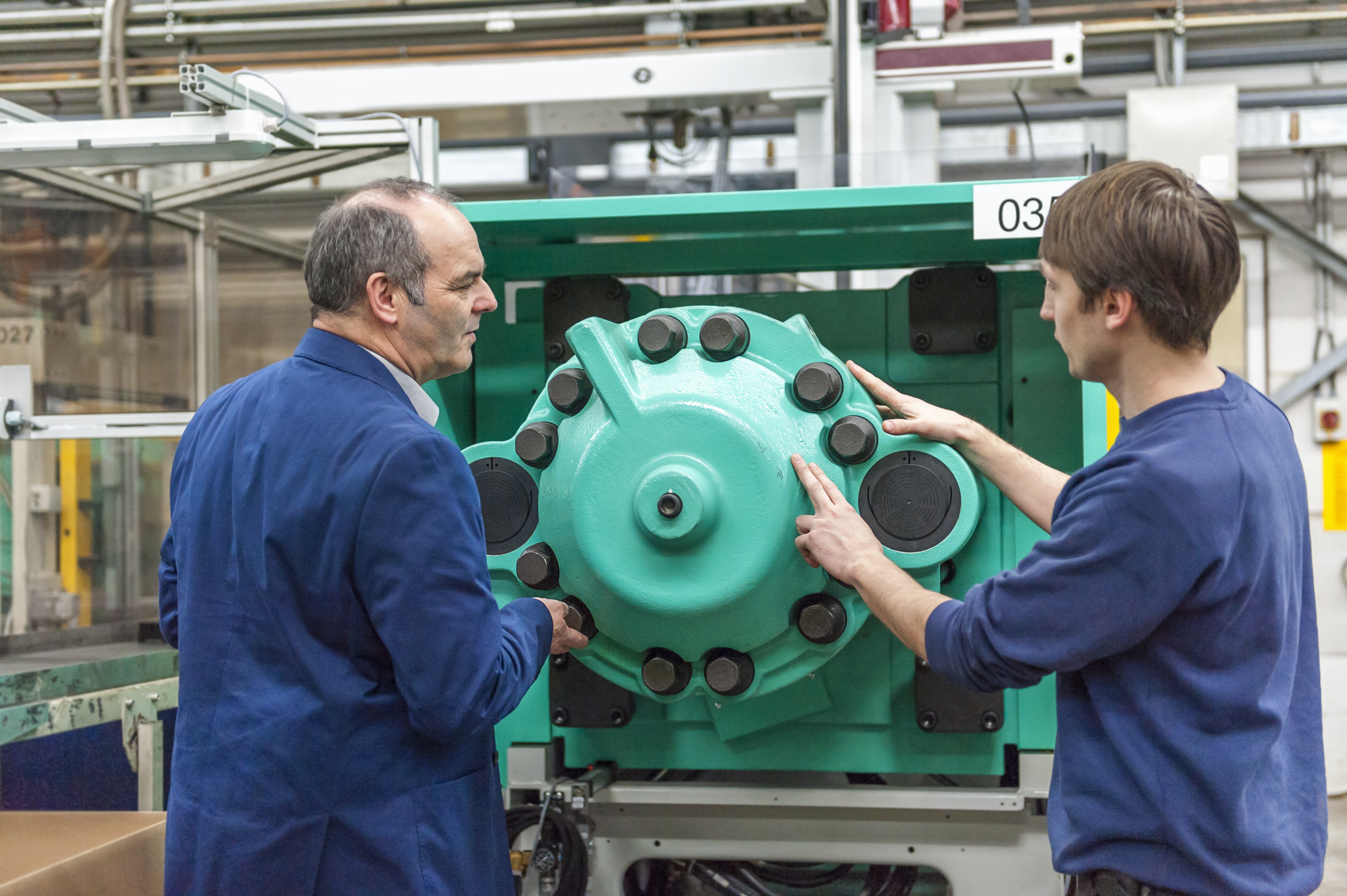 Injection molding facility