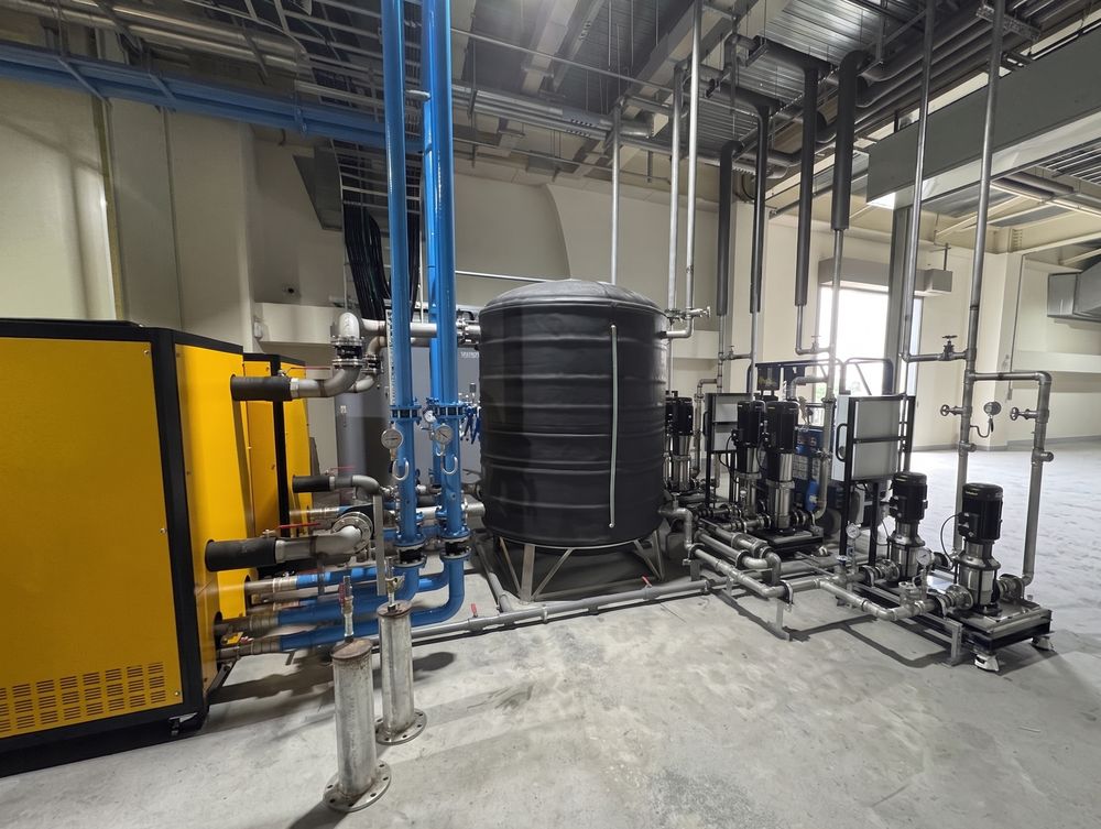 flying tiger centralized water-cooled system with water tank and external pump